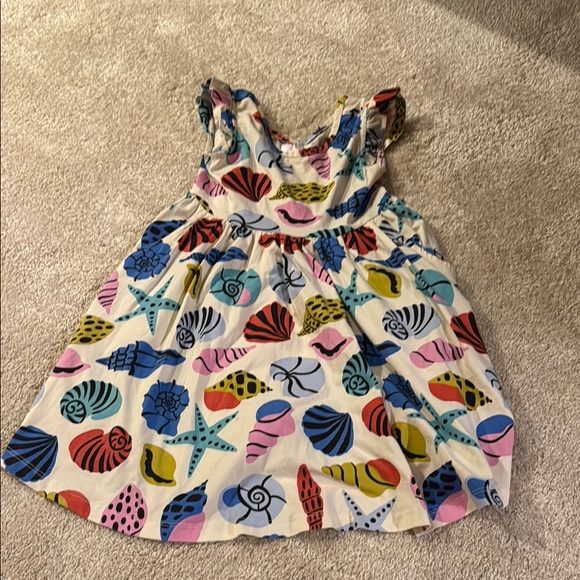 Hanna Andersson Multicolor Seashell Kids Dress - Picture 1 of 4